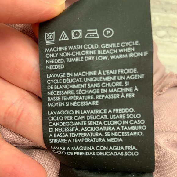 Club Monaco Halter Elastic Waist Crop Jumpsuit Casual Pink Rose Mauve Size S - Picture 9 of 10